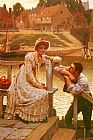 Edmund Blair Leighton Courtship painting